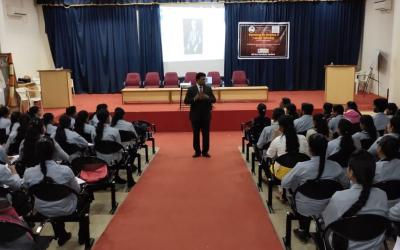 Outreach programme and workshop at SSIBM, Tumkur on 26th and 27th August 2019